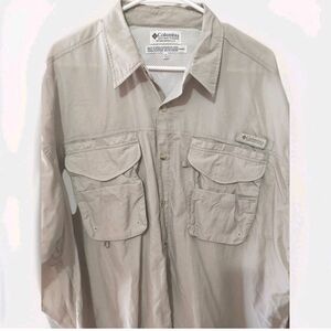 Columbia Men's Light Tan Outdoor Jacket